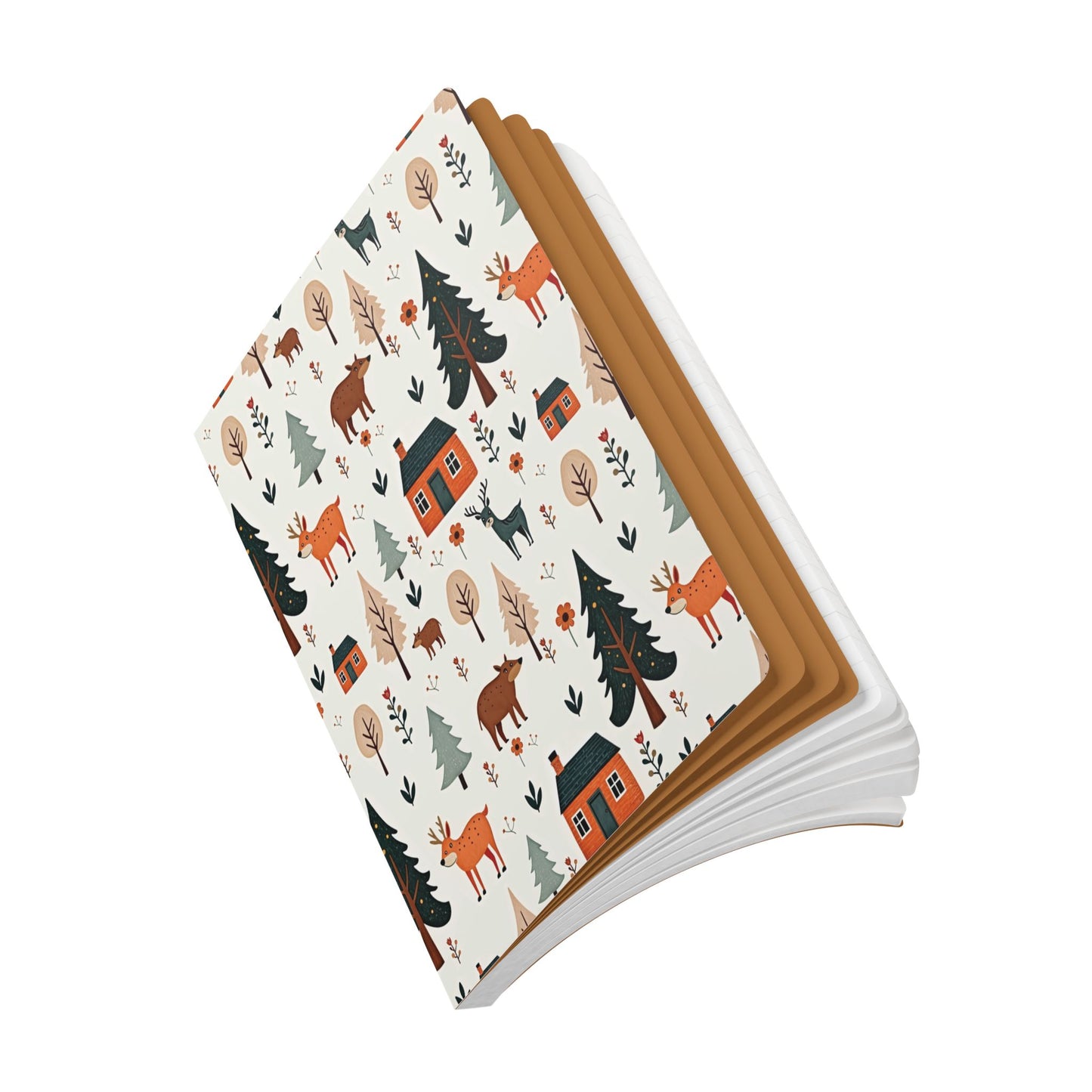 Cottage Grove Pattern | Softcover Premium Journal Notebook