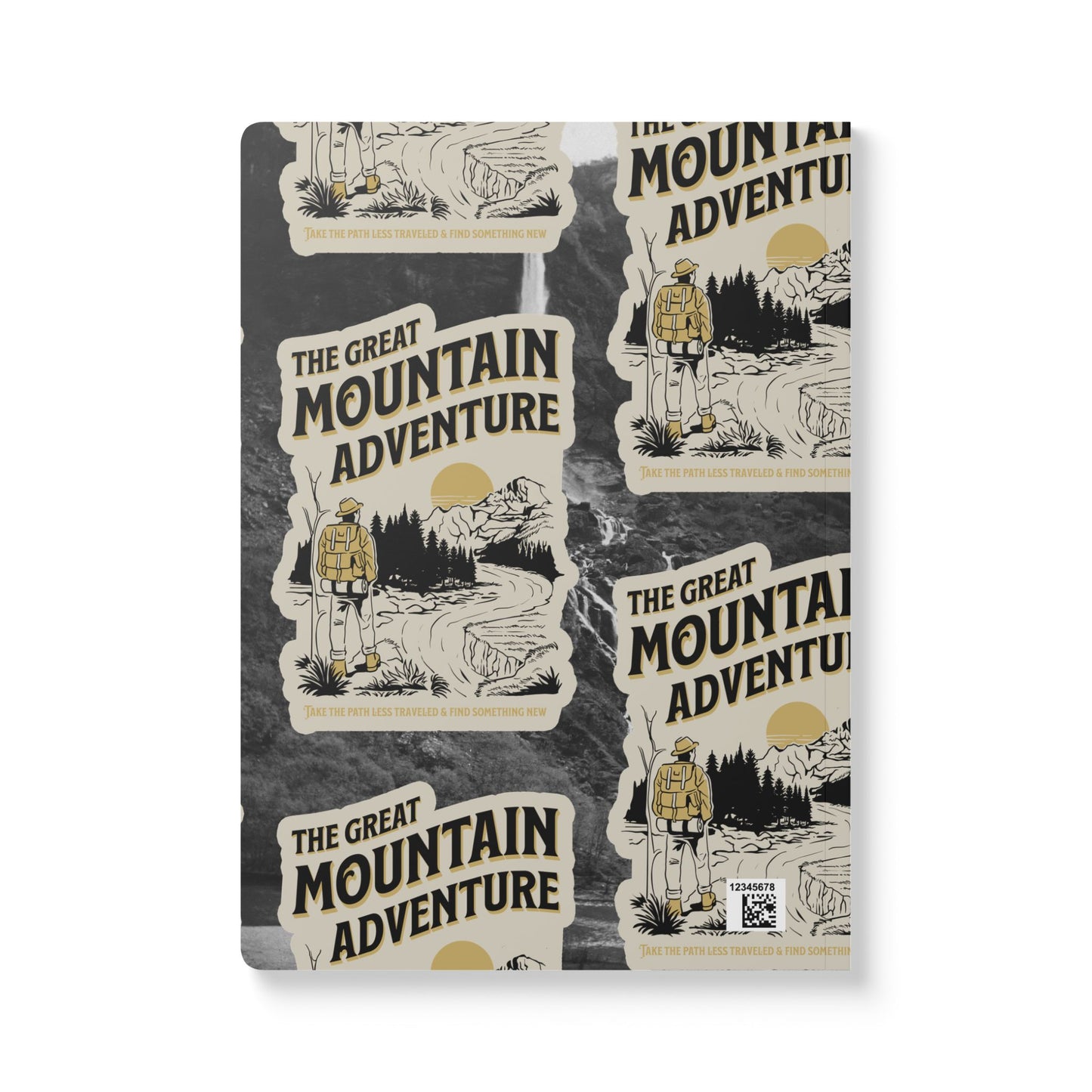 Take the path less traveled | Softcover Premium Journal Notebook