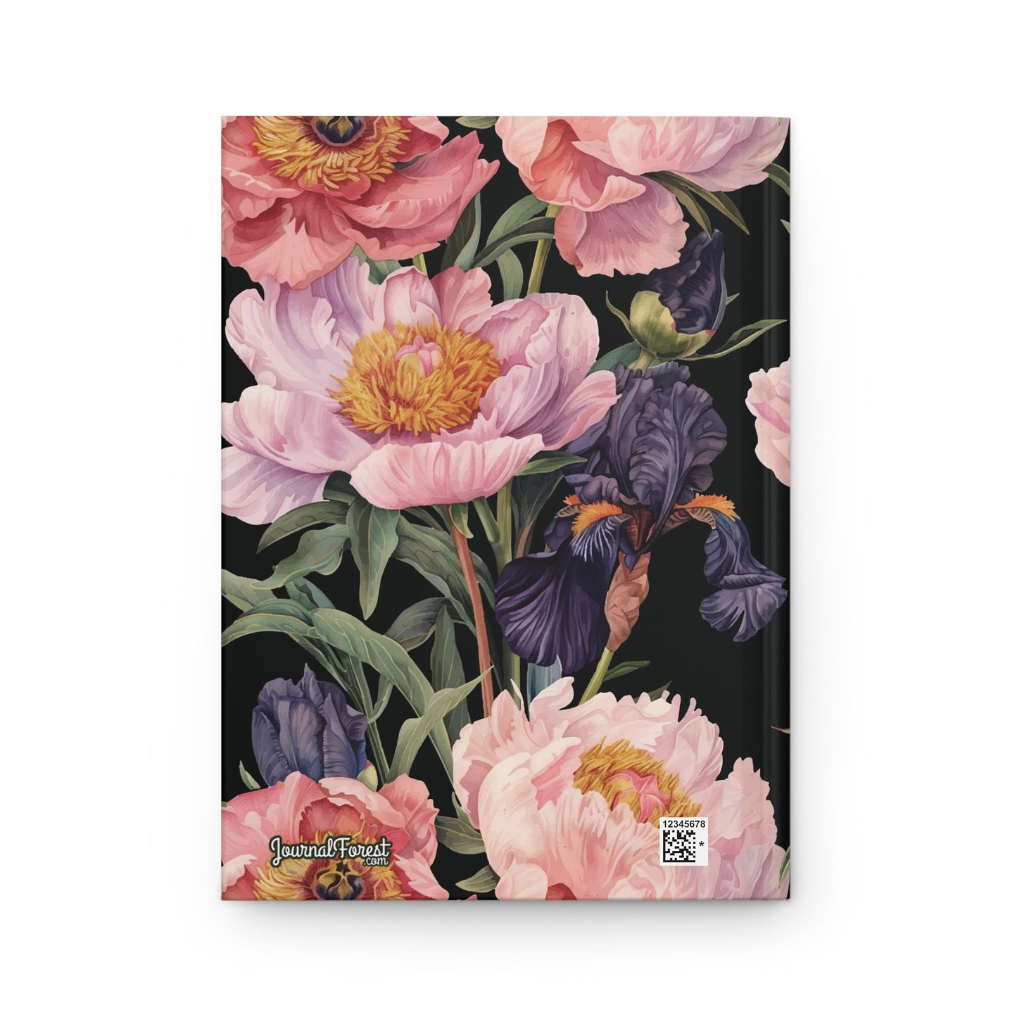 Vintage Garden Flowers  | Premium | Hardcover Journal Matte