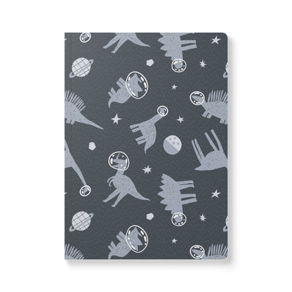 Dino-Nauts: Dinosaurs in Space Adventures | Softcover Premium Journal Notebook