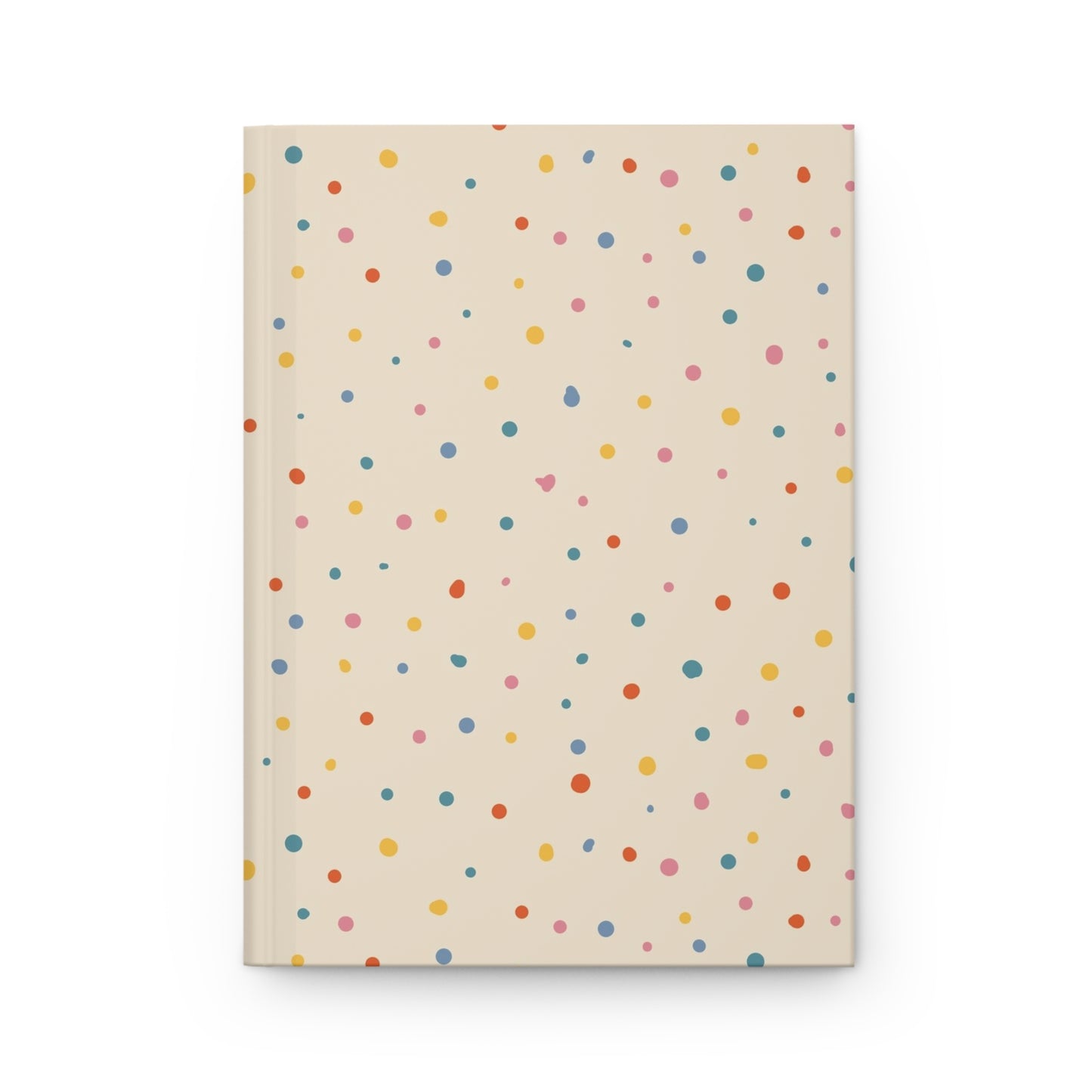 Colorful Polka Dot Party  | Premium | Hardcover Journal Matte