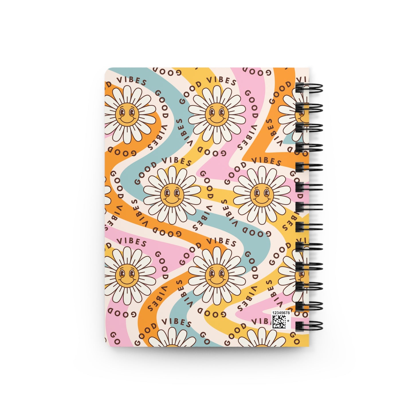 Blooming Vibes: Good Vibes | Spiral Bound Journal | Made In The USA