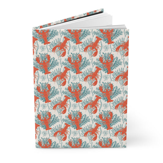 The Maine Lobster Adventure | Hardcover Journal - Durable Quality Notebook