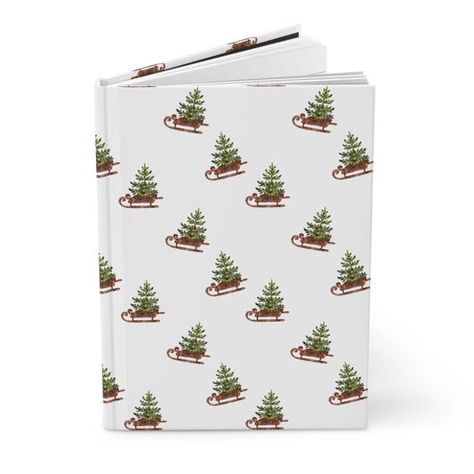 holiday Sleigh Bells | Hardcover Journal - Durable Quality Notebook