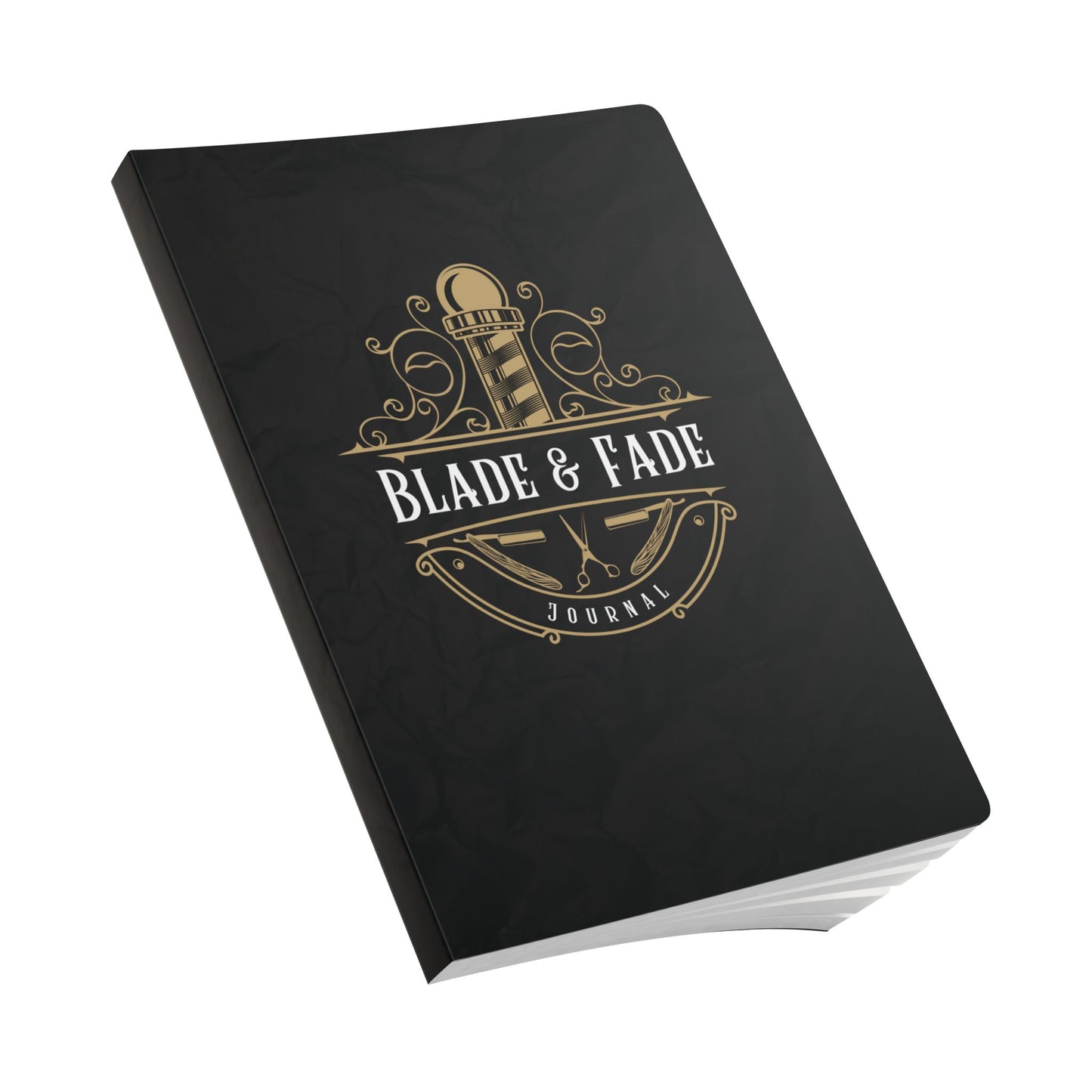 The Blade & Fade Barber Notebook | Softcover Premium Journal Notebook