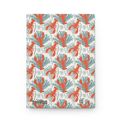 The Maine Lobster Adventure | Hardcover Journal - Durable Quality Notebook