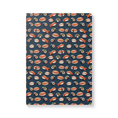 Sushi Nights Pattern | Softcover Premium Journal Notebook