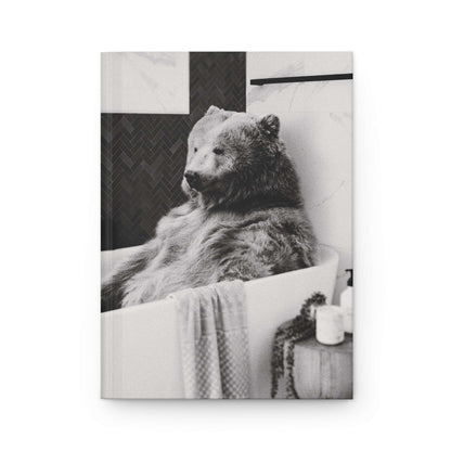 The Bear's Spa Retreat | Hardcover Journal - Durable Quality Notebook