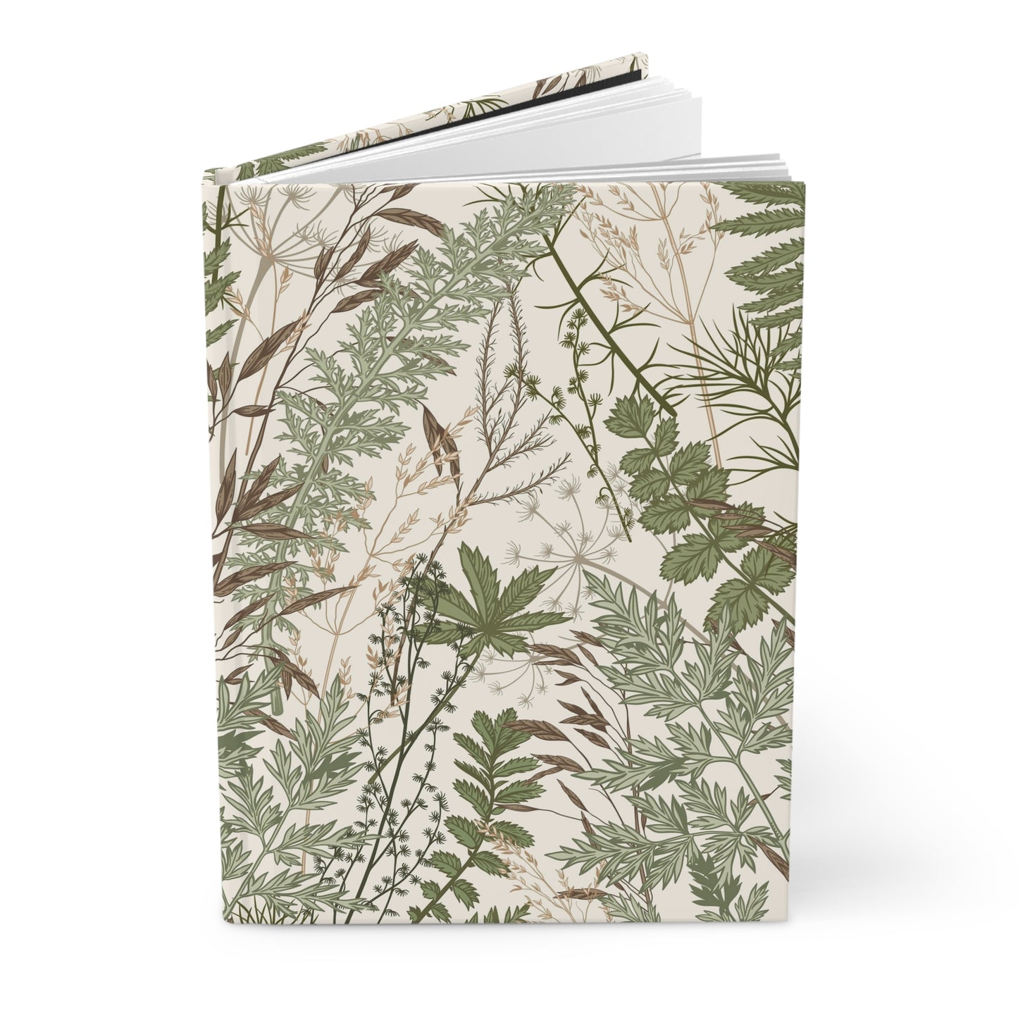 Vintage Blooms: Whispers of Wild Vines | Premium | Hardcover Journal Matte