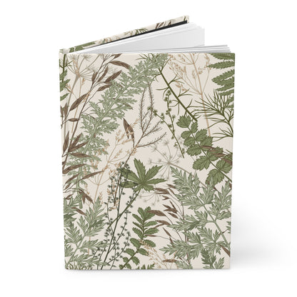 Vintage Blooms: Whispers of Wild Vines | Premium | Hardcover Journal Matte