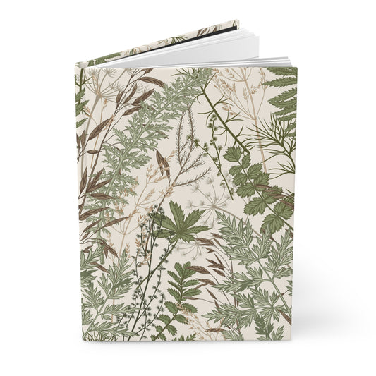 Vintage Blooms: Whispers of Wild Vines | Premium | Hardcover Journal Matte