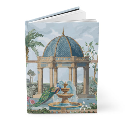 Peacock Pavilion | Premium | Hardcover Journal Matte