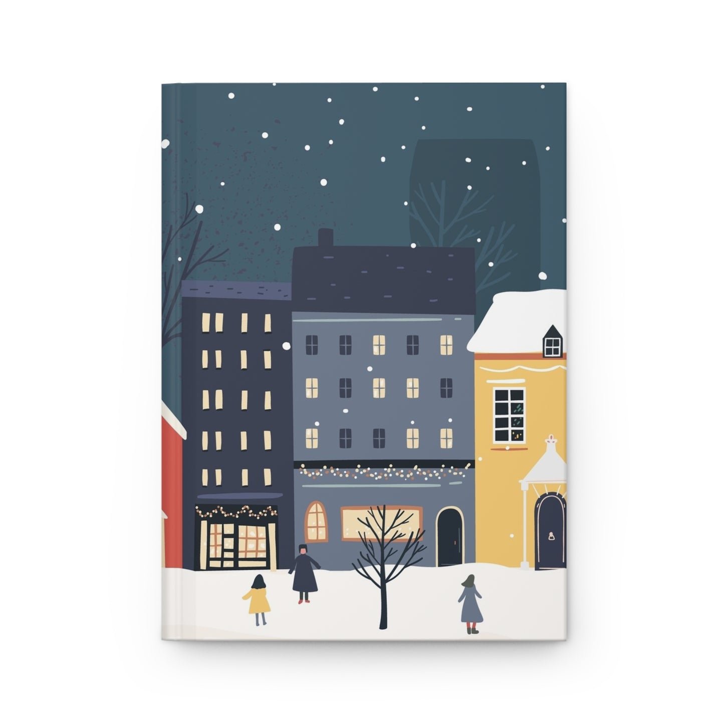 Cozy Christmas  | Hardcover Journal - Durable Quality Notebook