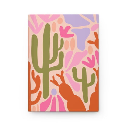 Prickly Pop Cactus Illustration  | Hardcover Journal - Durable Quality Notebook