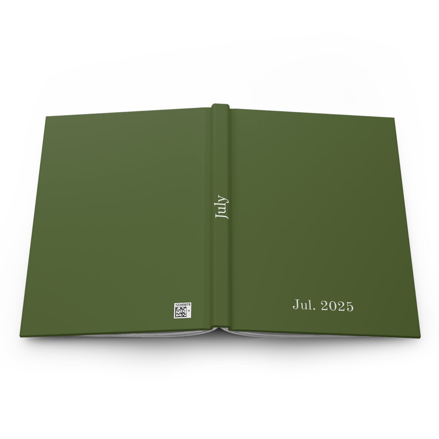 July 2025 Monthly Journal Set  | Hardcover Journal - Durable Quality Notebook