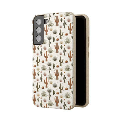 Desert Cactus Pattern | Premium | Biodegradable Cases