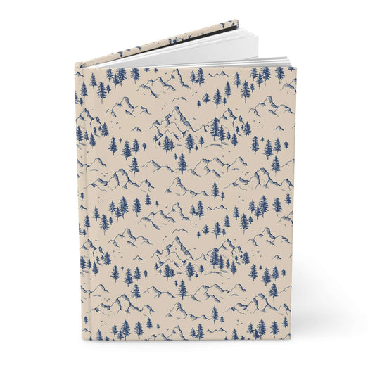 Everline Winter Mountains  | Hardcover Journal - Durable Quality Notebook