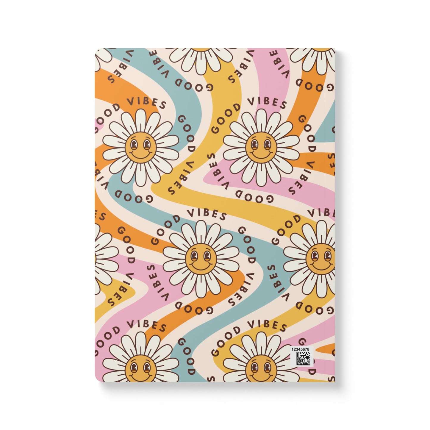 Blooming Vibes: Good Vibes | Softcover Premium Journal Notebook