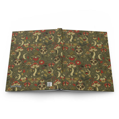 Mystic Mushroom | Hardcover Journal - Durable Quality Notebook