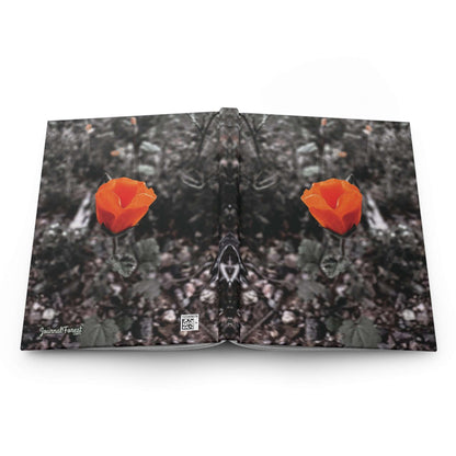 Orange Bloom | Hardcover Journal - Durable Quality Notebook