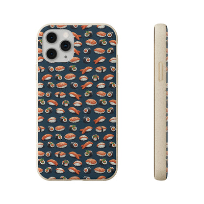 Sushi Night Pattern | Premium | Biodegradable Cases