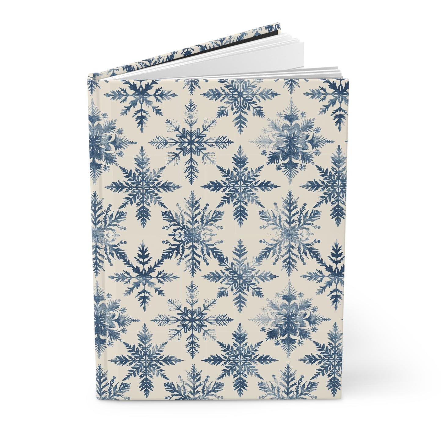 Vintage Winter Snowflake | Hardcover Journal - Durable Quality Notebook