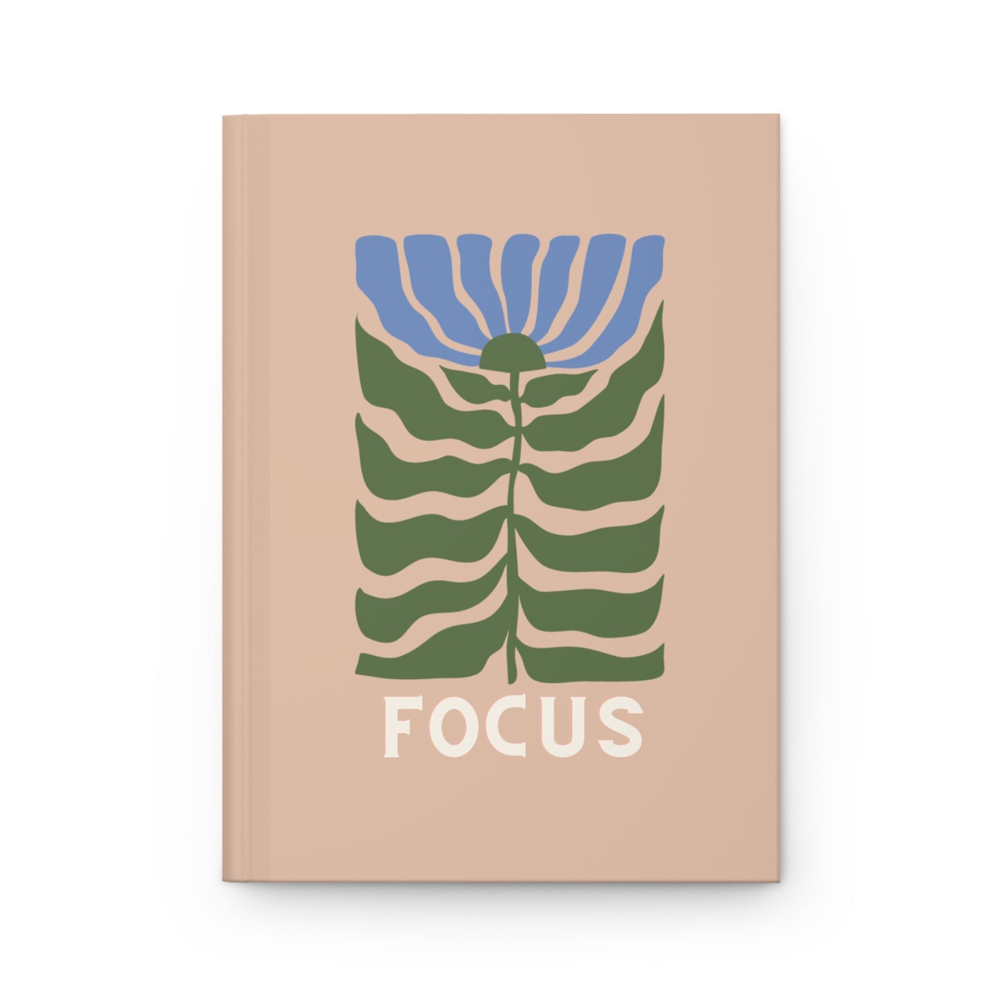 Focus Collection - Winter Flower | Premium | Hardcover Journal Matte