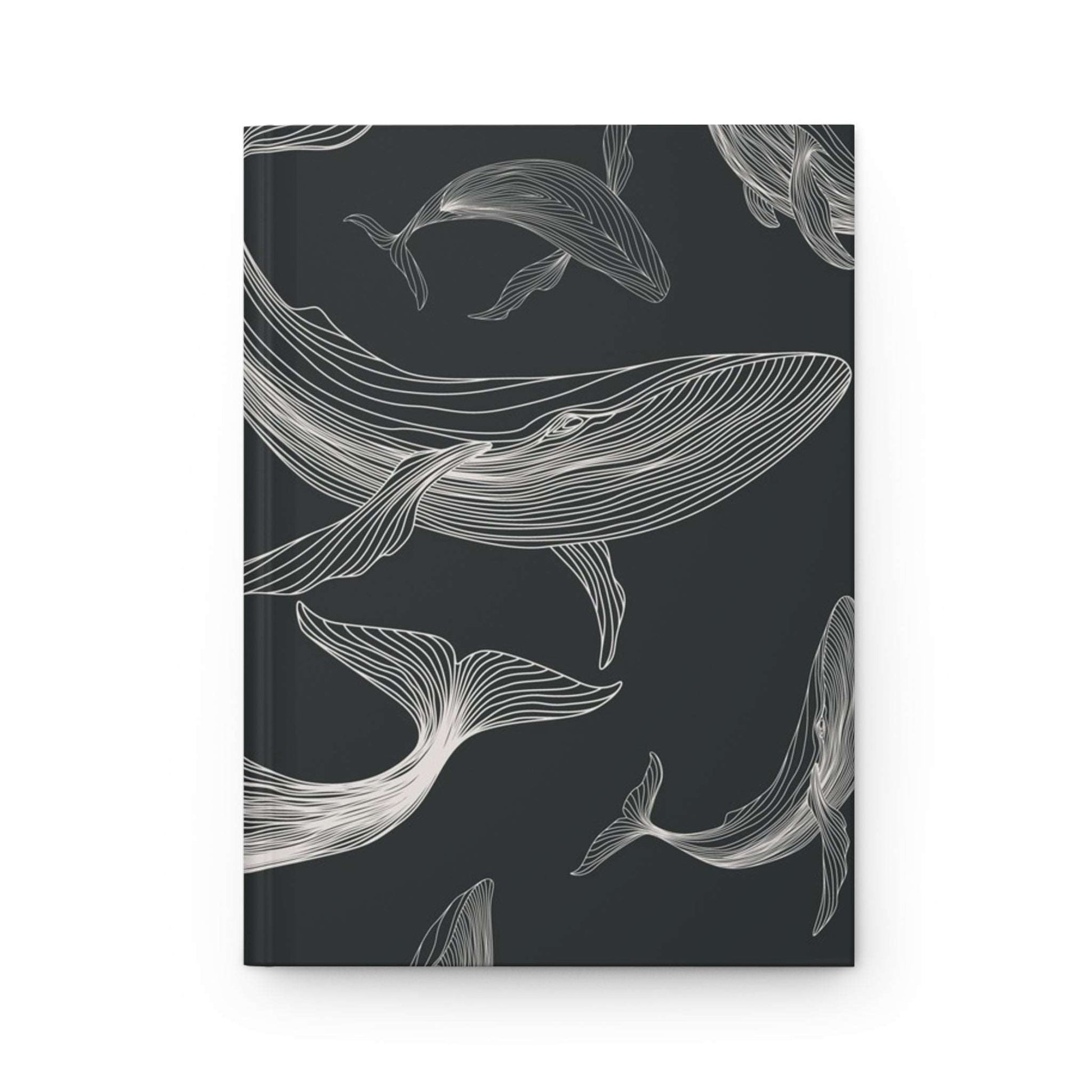 Wandering Whales | Hardcover Journal - Durable Quality Notebook