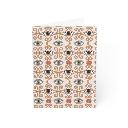 Boho-Chic All Seeing Eye Lost in New Orleans Greeting Cards Set - 10pc