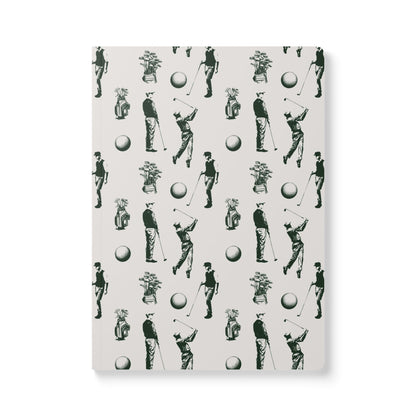 Timeless Greens and Swings | Softcover Premium Journal Notebook