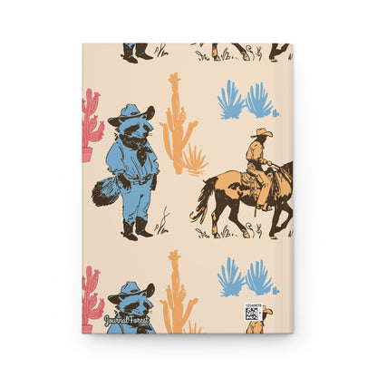 Vintage Cowboy Critters | Premium | Hardcover Journal Matte