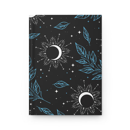 Lunar Leaves and Celestial Dreams Astrology   | Premium | Hardcover Journal Matte