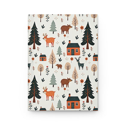 Cottage Grove Pattern  | Premium | Hardcover Journal Matte