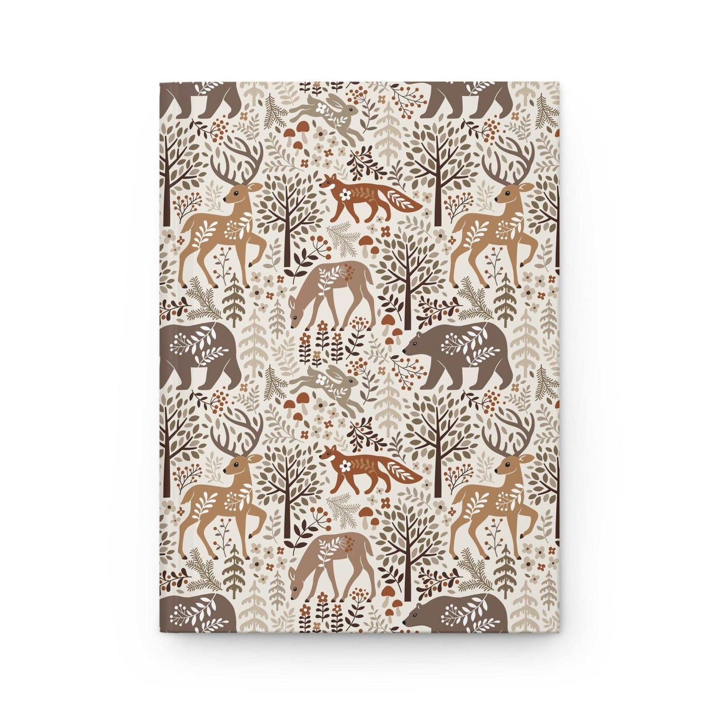 Woodland Winter  | Hardcover Journal - Durable Quality Notebook