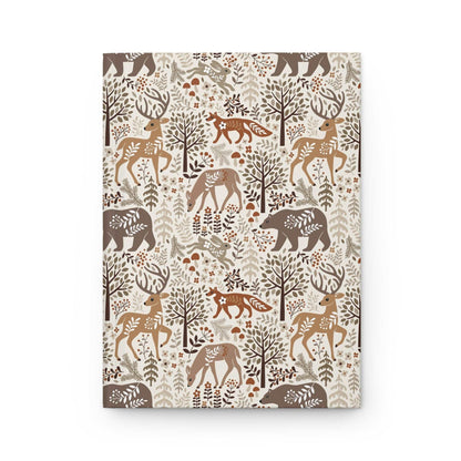 Woodland Winter  | Hardcover Journal - Durable Quality Notebook