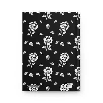 Sunflower Skulls | Hardcover Journal - Durable Quality Notebook