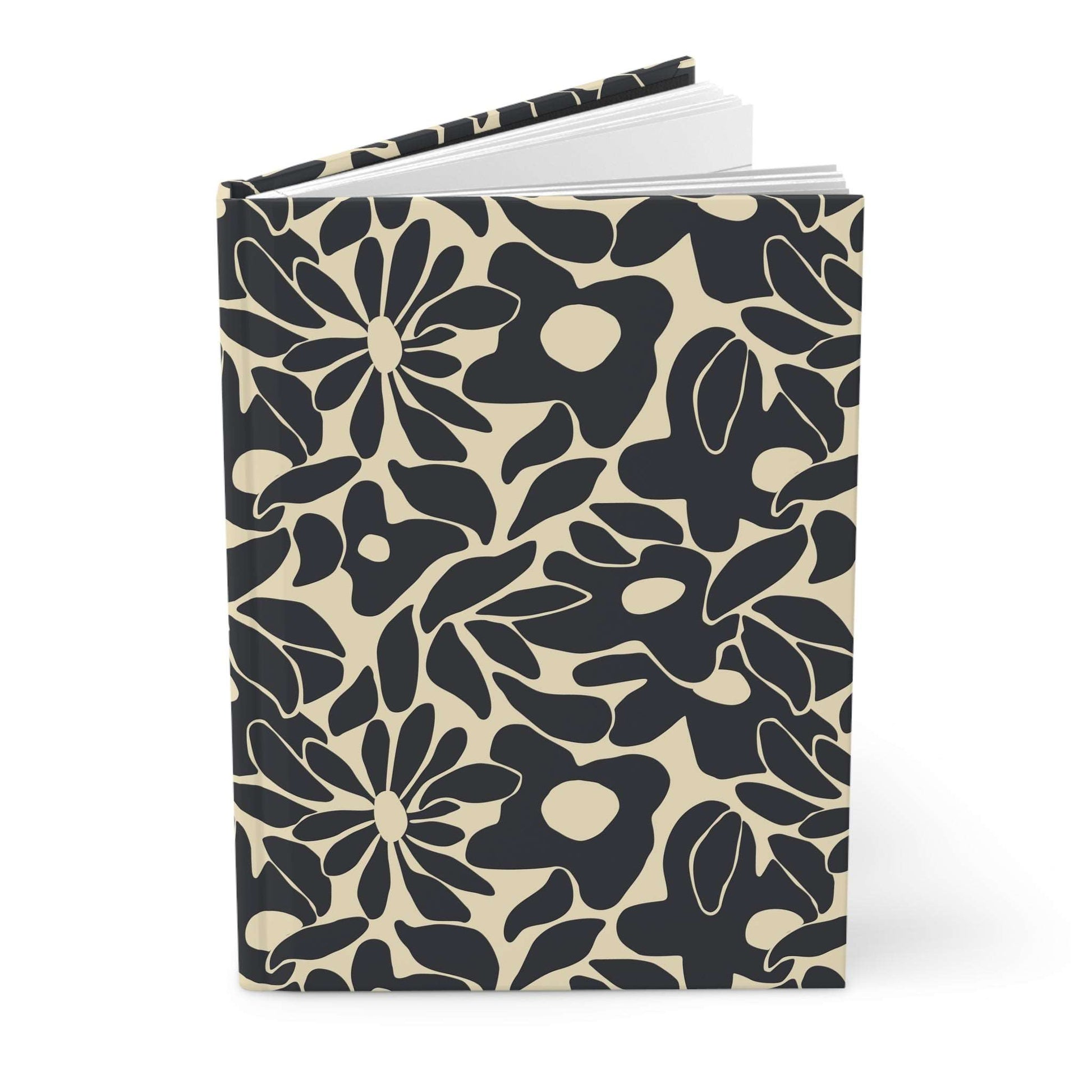 Ink Bloom Flowers | Hardcover Journal - Durable Quality Notebook