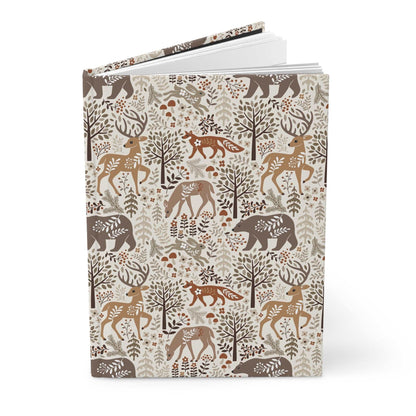 Woodland Winter  | Hardcover Journal - Durable Quality Notebook