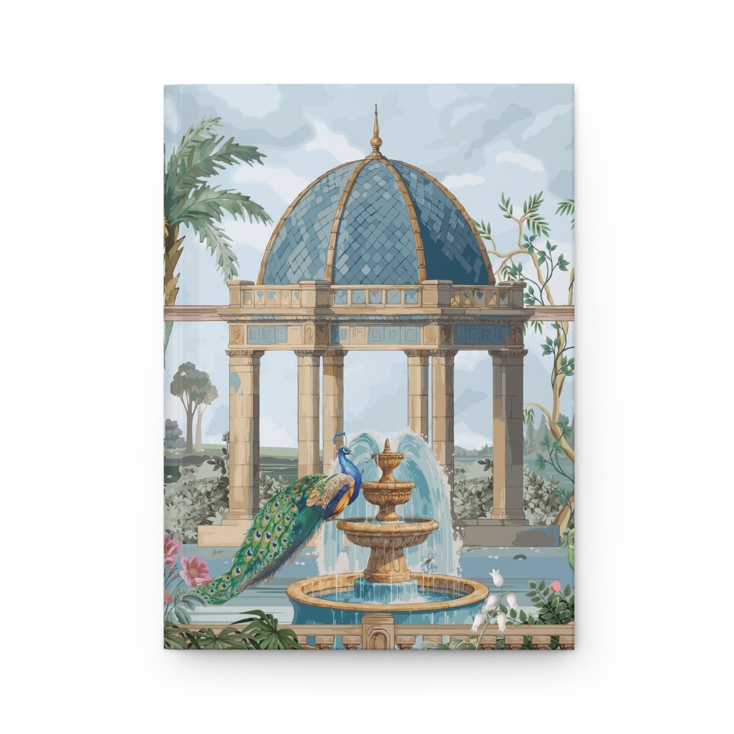 Peacock Pavilion | Premium | Hardcover Journal Matte