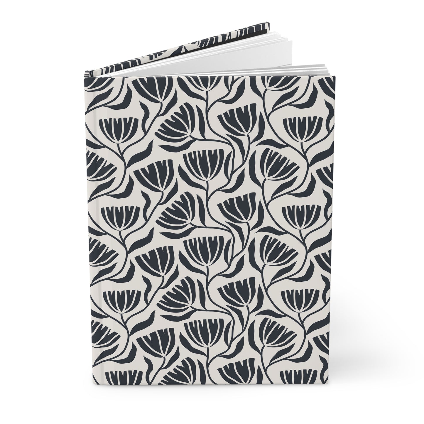 Minimalist Floral Blossoms  | Hardcover Journal - Durable Quality Notebook