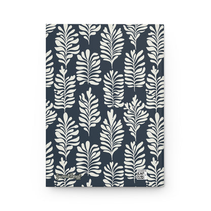 Ocean Tides and Tangled Thoughts  | Premium | Hardcover Journal Matte