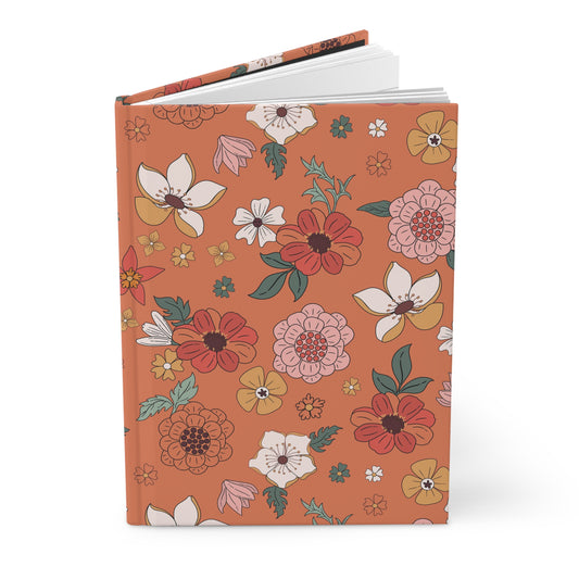 Boho Chic Sunset Blossom | Premium | Hardcover Journal Matte