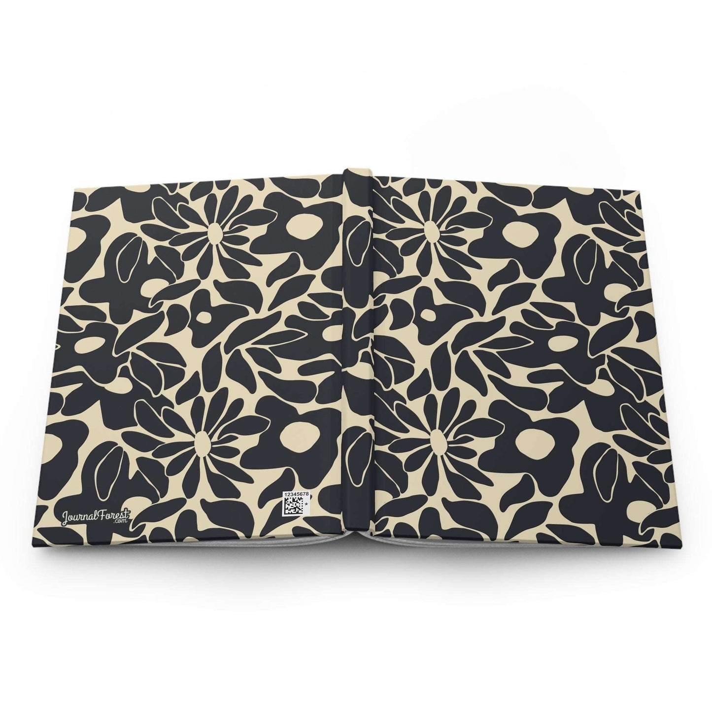 Ink Bloom Flowers | Hardcover Journal - Durable Quality Notebook