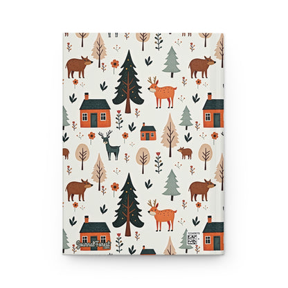 Cottage Grove Pattern  | Premium | Hardcover Journal Matte