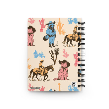 Vintage Cowboy Critters | Spiral Bound Journal | Made In The USA