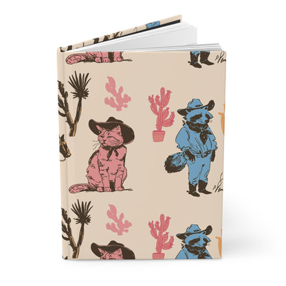 Vintage Cowboy Critters | Premium | Hardcover Journal Matte