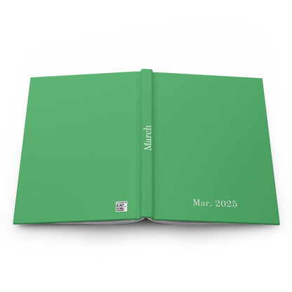 March 2025 Monthly Journal Set  | Hardcover Journal - Durable Quality Notebook