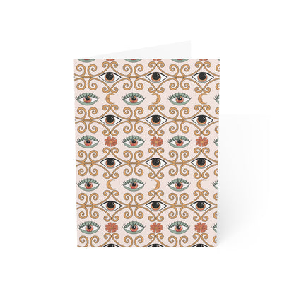 Boho-Chic All Seeing Eye Lost in New Orleans Greeting Cards Set - 10pc