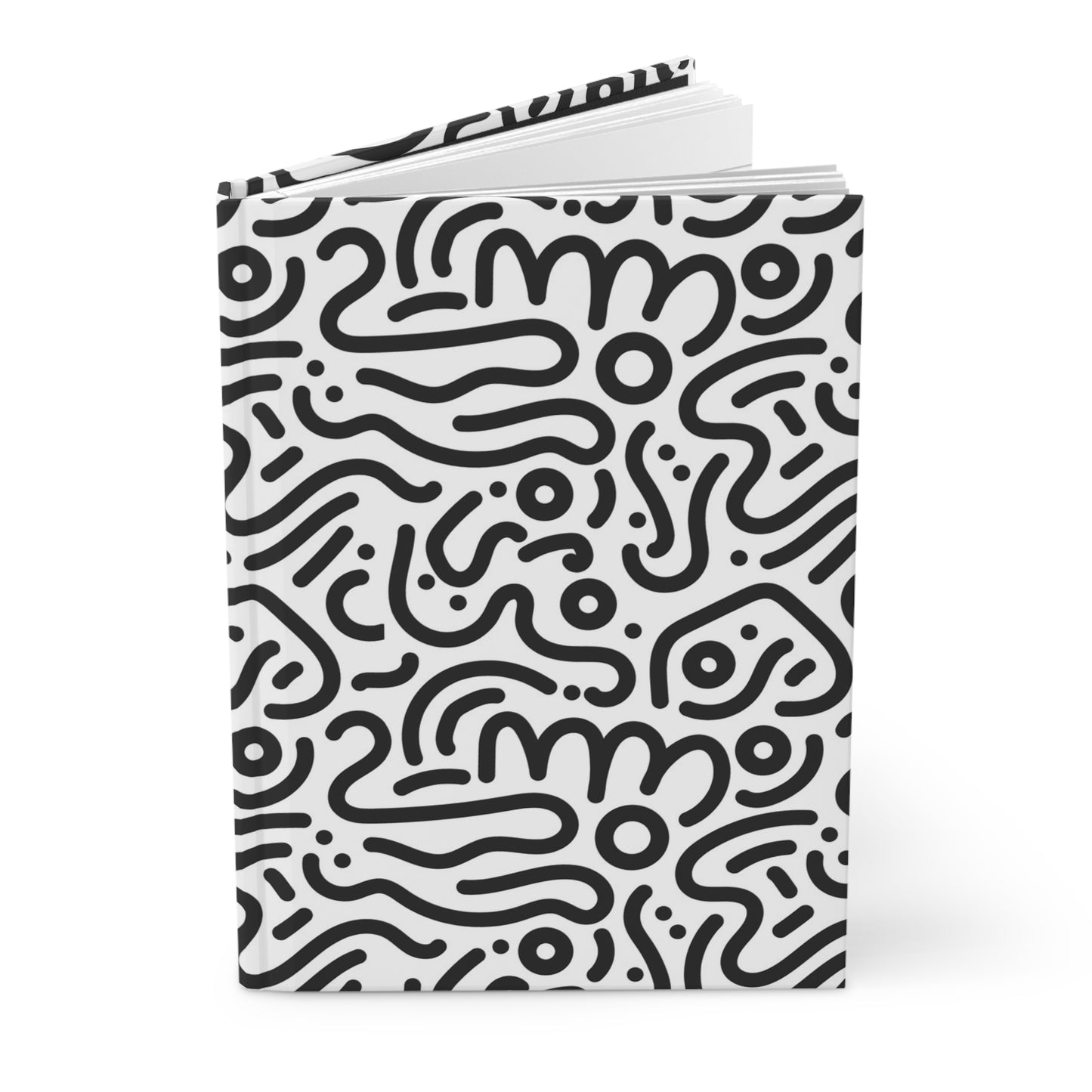 Monochrome Muse  | Hardcover Journal - Durable Quality Notebook