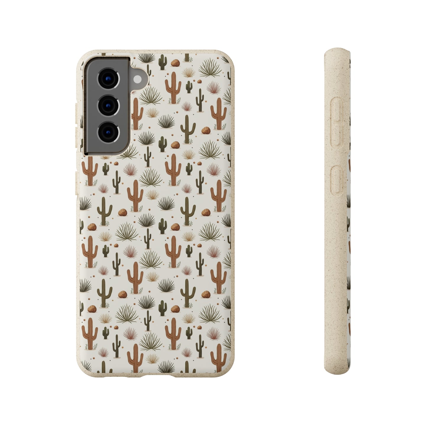 Desert Cactus Pattern | Premium | Biodegradable Cases